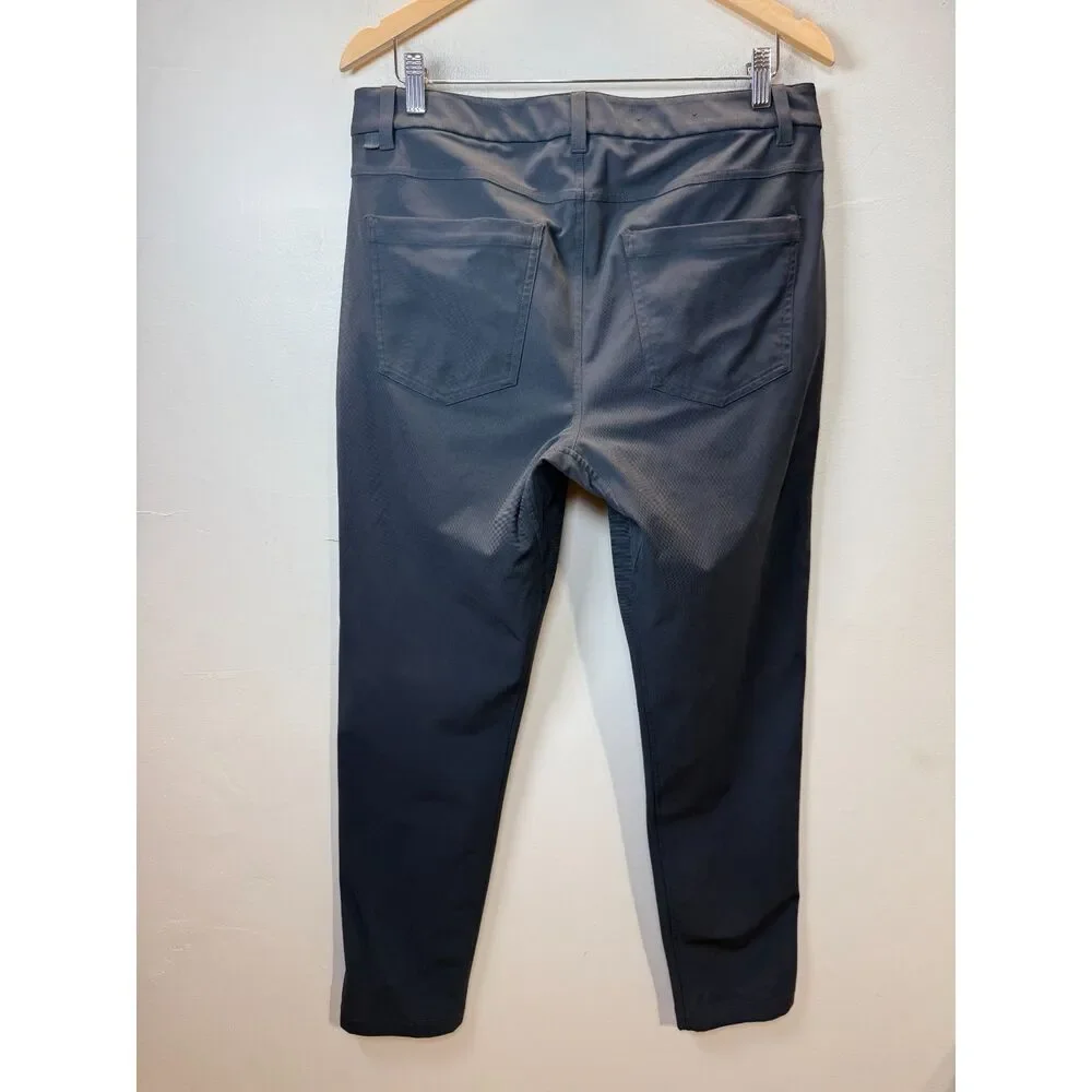 Lululemon Men's LM5ALWS Size 32 Obsidian ABC Classic-Fit 5 Pocket Pant